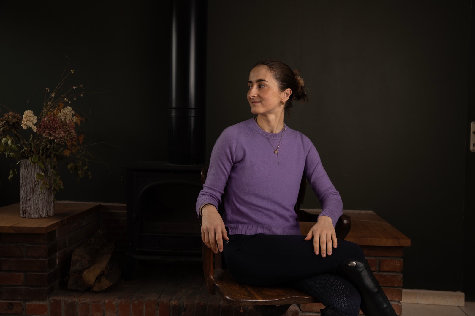 Clara Tiffon, devenue « entraîneur diplômé d’État » en équitation